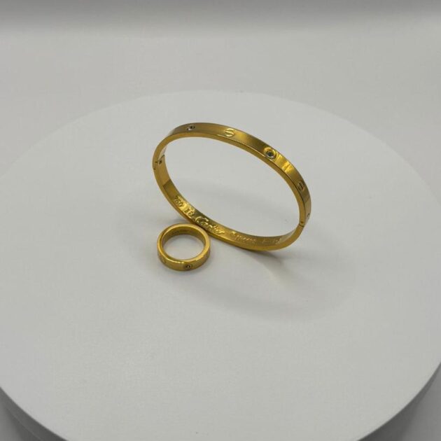 bague+bracelet cartier love